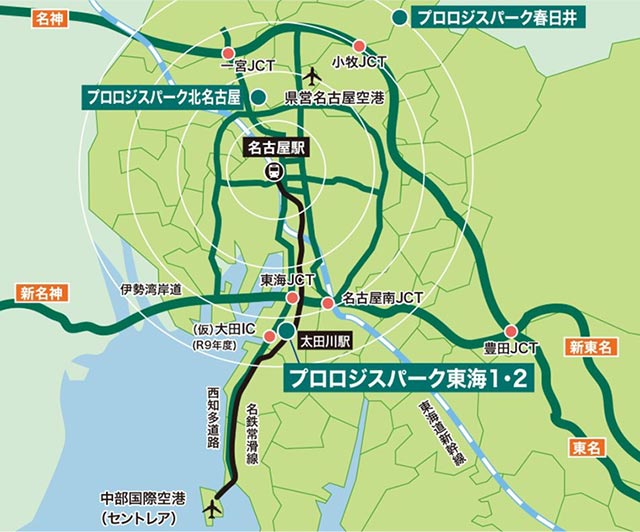 「プロロジスパーク東海」開発予定地（64）