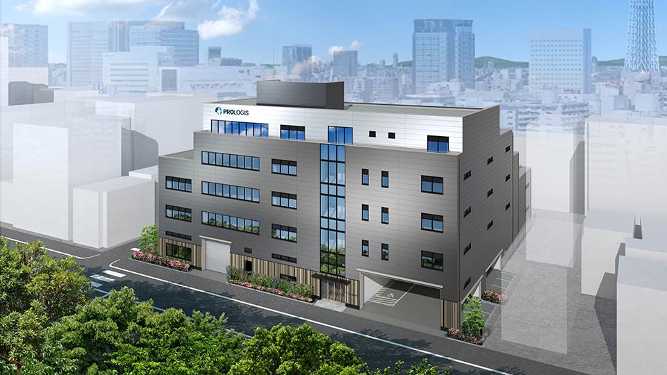 プロロジスアーバン東京錦糸町1(完成予想図|9654) プロロジスアーバン東京錦糸町1(完成予想図)