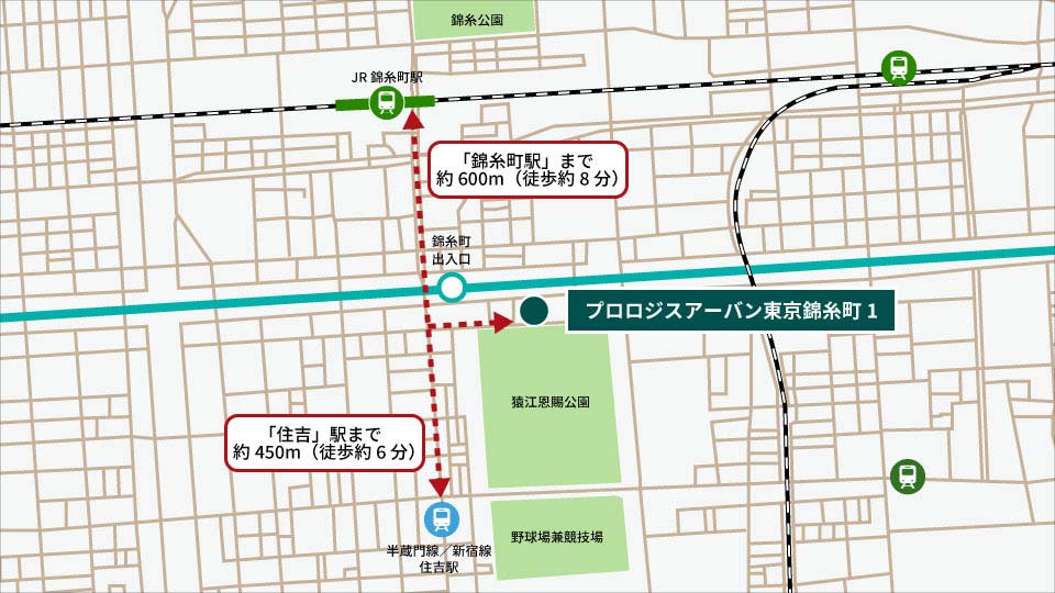 プロロジスアーバン東京錦糸町1(240423マップ|9654) プロロジスアーバン東京錦糸町1(240423マップ|9654)