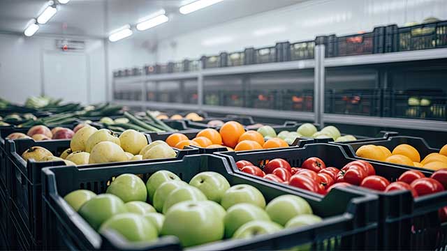 BTS型物流施設実績（食品イメージ｜6436-30）