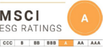 MSCI - A ESG Rating（Awards 2025｜2x）