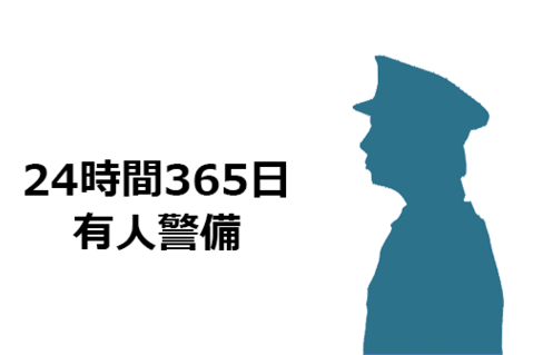 プロロジスパークのサポート体制-有人警備 プロロジスパークのサポート体制-有人警備