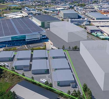 茨城県古河市から10キロ配送設置無料★冷蔵庫★2024年★JR-NF121A プロロジス、茨城県古河市において、8棟のHAZMAT倉庫「プロロジス