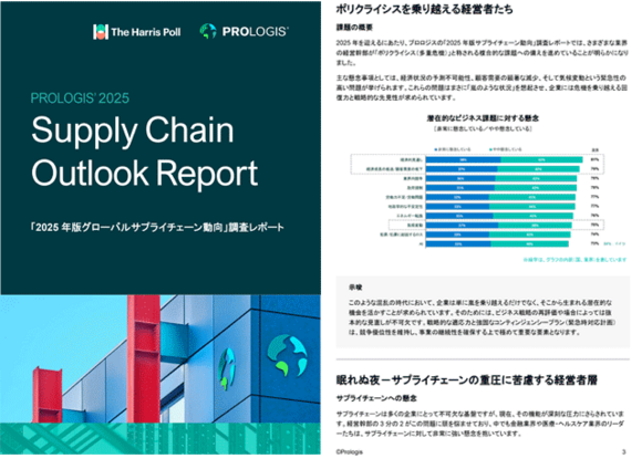 「2025年版グローバルサプライチェーン動向」調査レポート（イメージ｜6448）